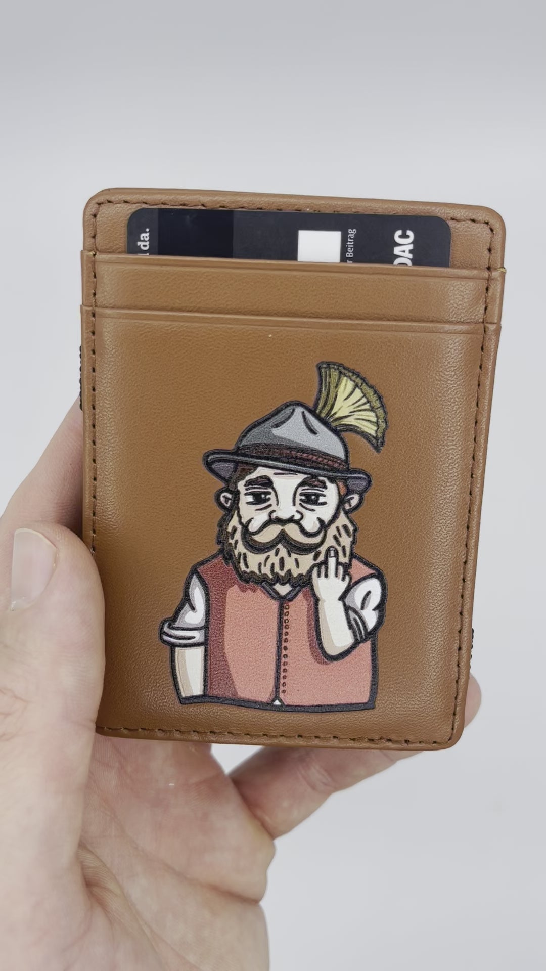 Grantler Geldbeutel - Lederhosen Wallet