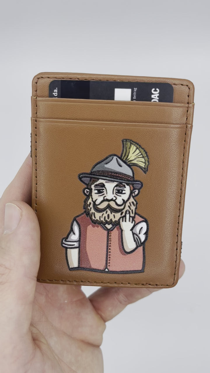Grantler Geldbeutel - Lederhosen Wallet