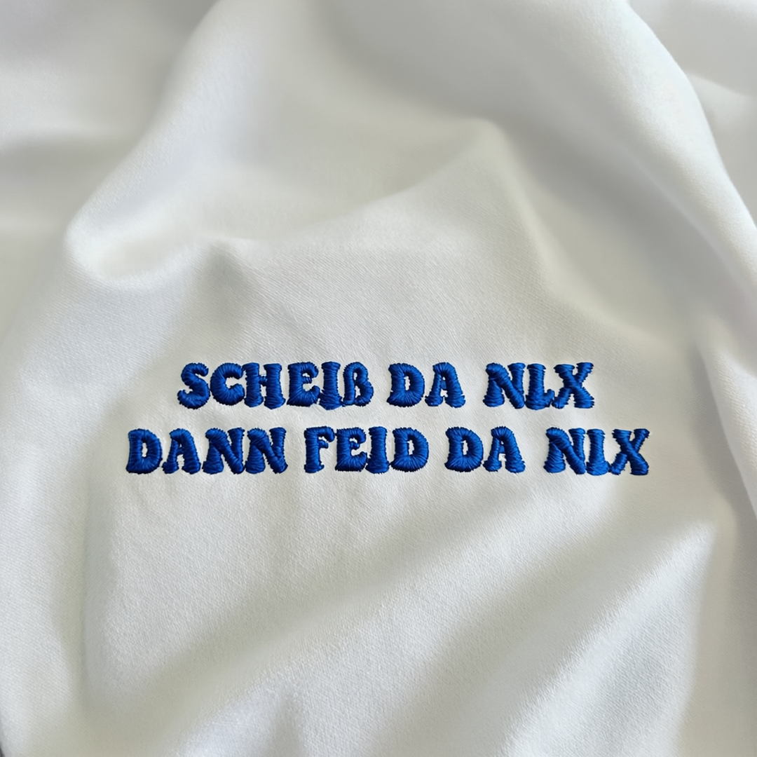 Scheiß da nix – Stick T-Shirt
