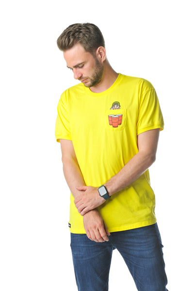 Taschen Beerpong Grantler Shirt gelb