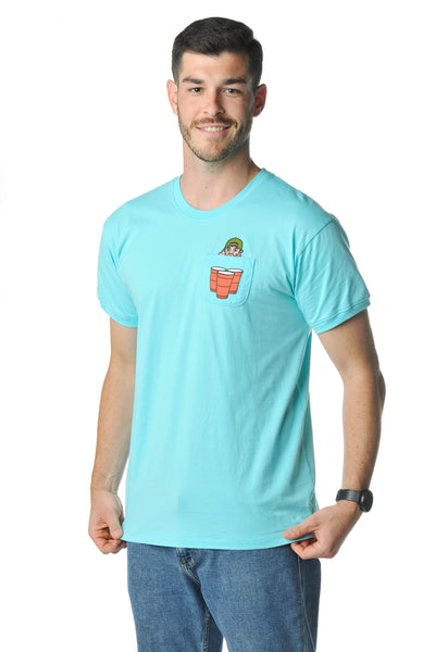 Taschen Beerpong Grantler Shirt blau