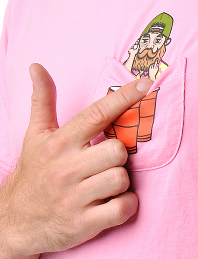 Taschen Beerpong Grantler Shirt pink