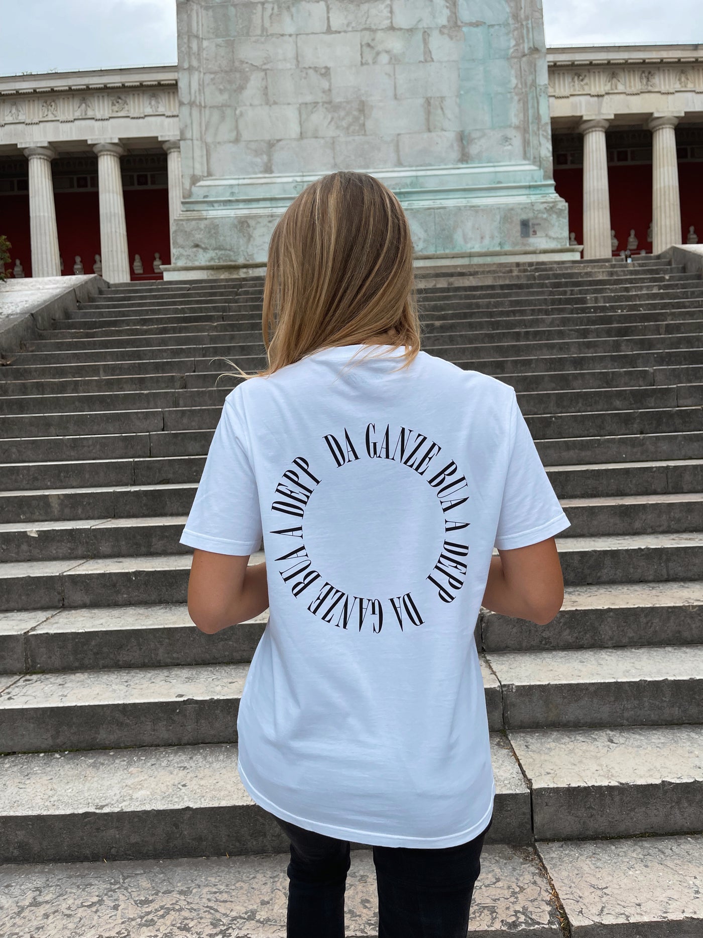 Unisex T-Shirt DGBAD weiß