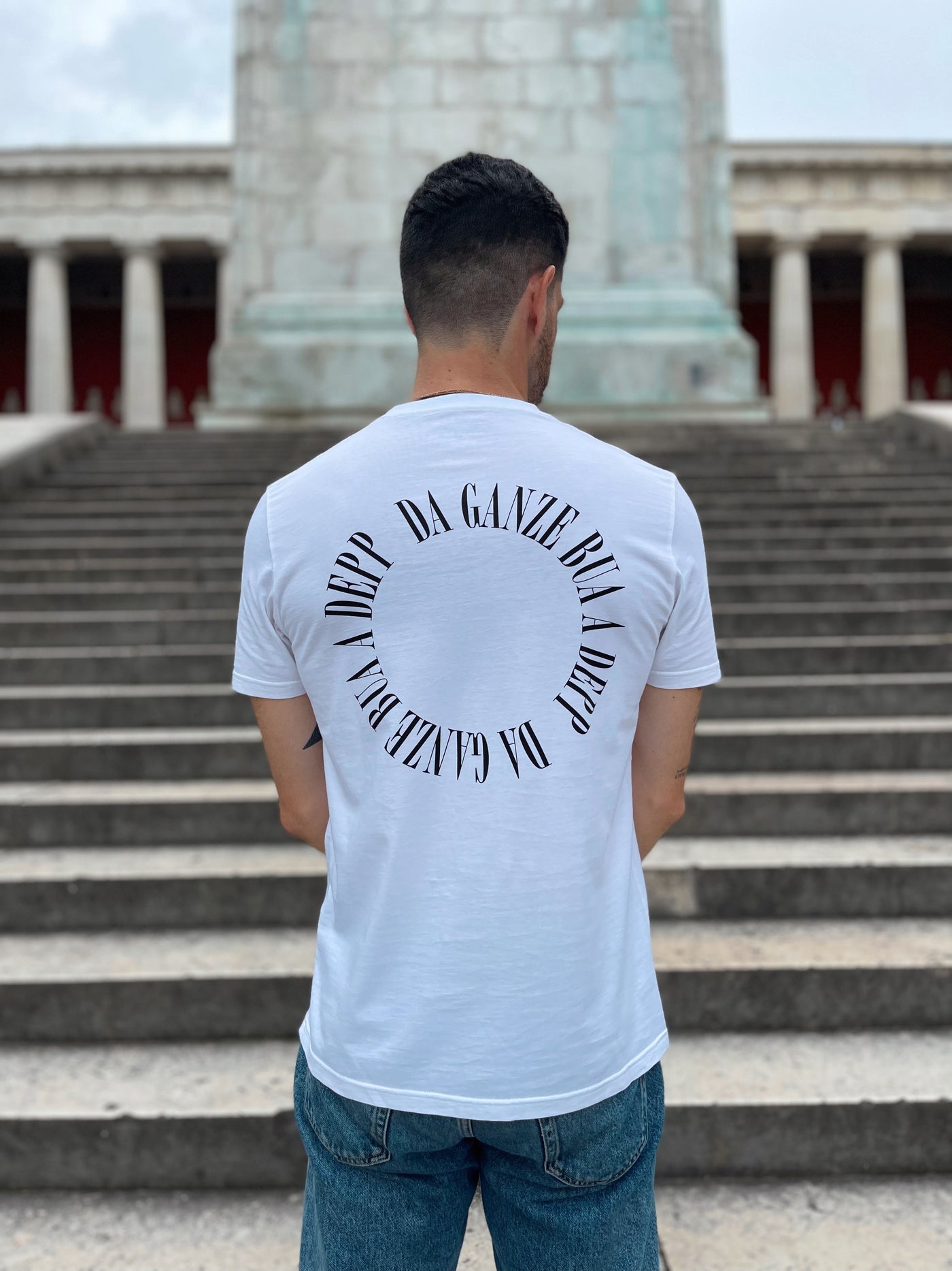 Unisex T-Shirt DGBAD weiß